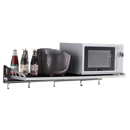 LIANGJUN especiero Estante De Cocina Microondas Acero ...