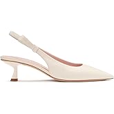 Kate Spade New York Womens Riley Kitten Smooth Leather Heel