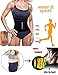 SHAPERX Waist Trimmer Belt - Waist Eraser Sauna Sweat Band Trainer for Weight Loss