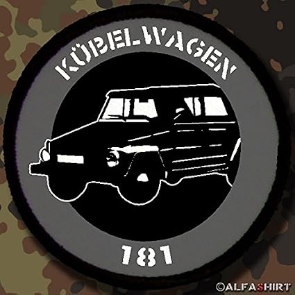 Sew On Patch Pot 181 Terrain Car Military Vehicles German Army