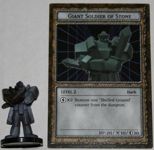 B3-10 Giant Soldier of Stone Level 2 American Yugioh DungeonDice Series 3 Ultimate Wrath Single Monster and Card