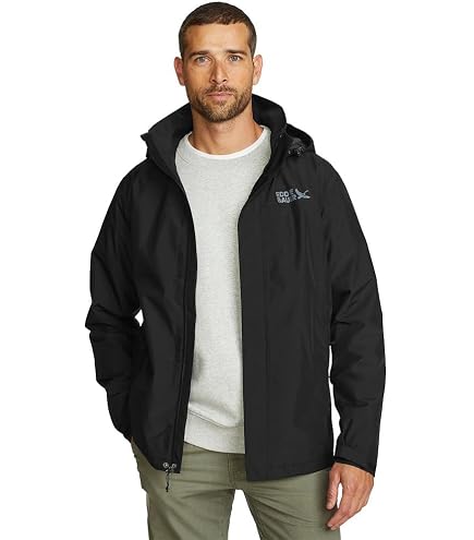 Eddie Bauer Men's Mixed Media ¼ Zip Pullover, Charcoal Heather