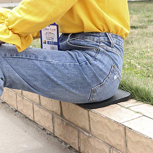 lulalula-15mm-Yoga-Knee-Pad-Rectangle-Yoga-Knee-Pad-Cushion-for-Pilates-and-Floor-Exercise-Extra-Padding-Support-for-Knees-Wrists-and-Elbows-Black