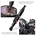 Tycka Professional Camera Cleaning Kit (with Waterproof case), 30ml Non-Toxic Alcohol-Free Cleaning Solution, Improved uni-Body air Blower, Cleaning swabs, lenspen for DSLR, Lens and Sensors