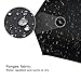 SHINE HAI Travel Umbrella, Auto Open/Close for One Handed Operation, 8 Ribs Durable Construction, Compact Umbrella for Rain/Snow