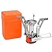 EZOWare Portable LightWeight Mini Outdoor Backpacking Camping Stove Burner Cookware