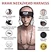 Hawk Sports Neck Harness Neck Exerciser Builder Support for Strength & Resistance Training Weight Lifting Head Harness for Stronger Neck & Traps with Adjustable Neck Strap & Steel Chain
