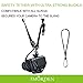 [UPDATE]IMORDEN Falcon F-2 Anti-theft Camera Sling Shoulder Strap with Exclusive Acra-Swiss Quick-release Connector(1/4'' screw), Safety Tether and Wrist Strap for Left/Right-Hander, Men/Women