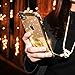 Cute iPhone 6s Plus Case, Cute iPhone 6 Plus Case, Glitter Luxury Bling Diamond Rhinestone Bumper with Ring Grip Kickstand Protective Thin Girly Gold iPhone 6s Plus/ 6 Plus Case for Women Girl - Gold