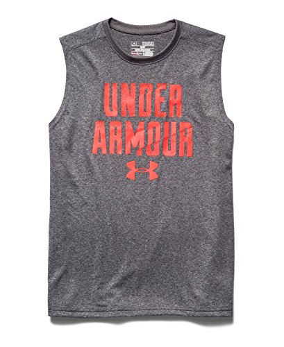 Under Armour Big Boys' UA Lockup Sleeveless T-Shirt