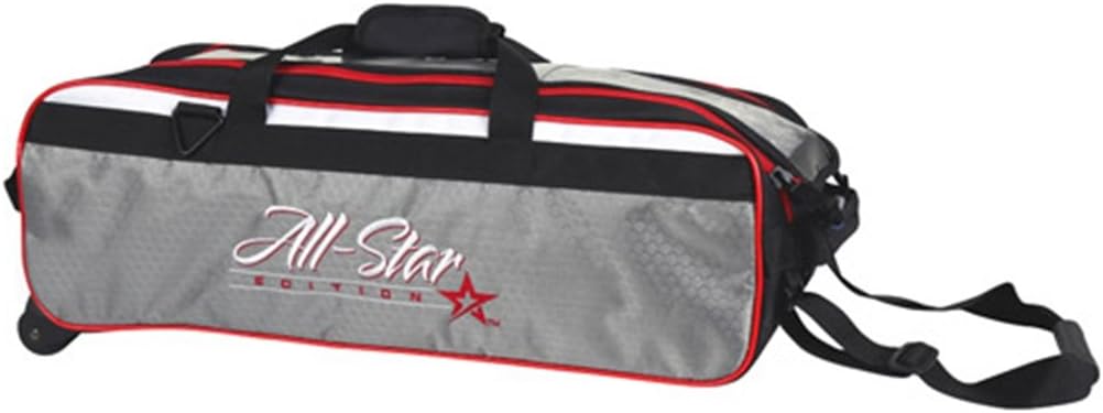 Roto Grip 3 Ball Travel Roller Bowling Bag- All Star Edition (balls only)