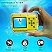 Waterproof Camera for Kids,Lelekey 12MP HD Digital Camera,2 inch LCD 9.9 FT Underwater Camera,Mini Kids Camera Including Float Strap and 16Gb Memory Card Yellow