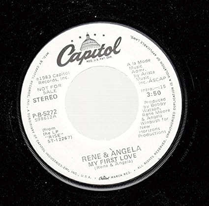 - RENE & ANGELA 45 RPM My First Love / My First Love - Amazon.com Music