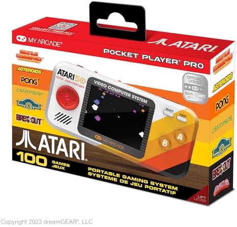 Amazon.com: Atari Pong Mini Arcade (with 5 retro games