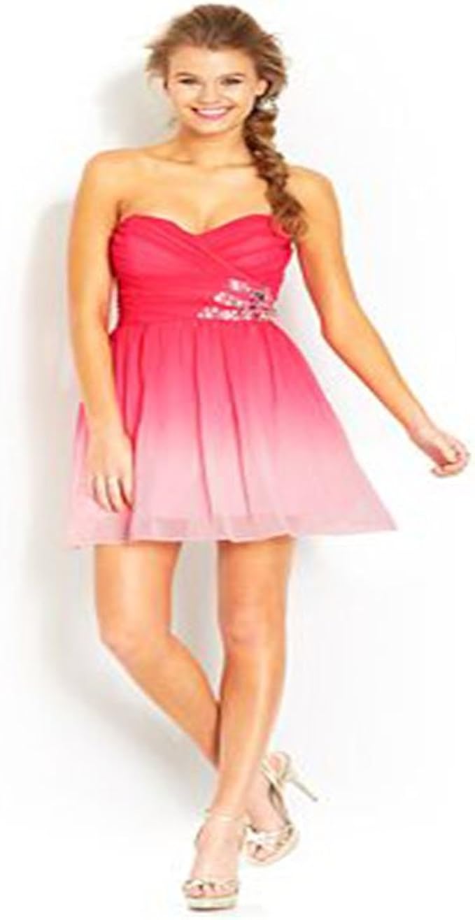 b darlin strapless dress