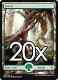 20 Battle for Zendikar Forest #270 Magic the Gathering Basic FULL ART Land Lot