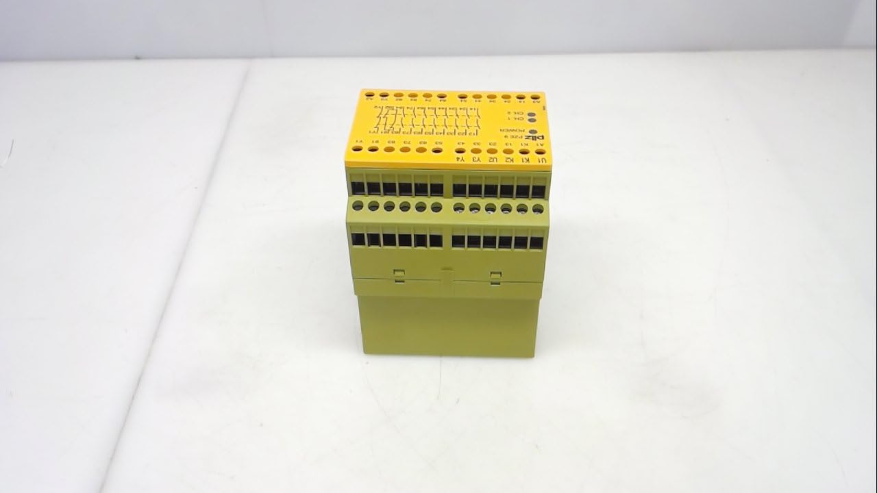 Pilz – 774 150 Enlargement of Contacts Contacts Extension PZE 9 24 VDC 8 N/o 1 N/c Neu Ovp