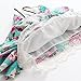LittleSpring Toddler Girls Dresses Casual Summer Beach Floral Lace Sundress for Kids Mint Green 4T