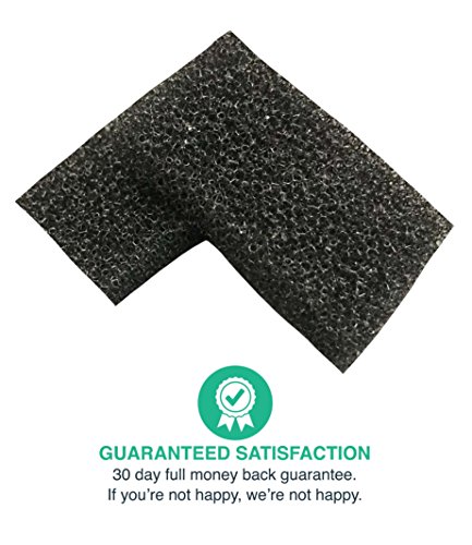 2 Replacements for Respironics M Series Foam Filters CPAP Machines, Compatible with Remstar Plus, Bipap Auto M Series, Pr System One Remstar Pro, Pr System One Remstar, By Think Crucial