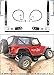 Currie Enterprises CE-9900JKR JK ANTIROCK Rear Sway Bar Kit (2 Door Models Only)
