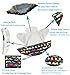 Pocket Cloth Diapers All in One Design Adjustable Size 6 Pack and 6 Built-in Inserts and 1 Wet Bag