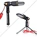 VIMVIP® Professional Condenser Skype Audio Sound Podcast Microphone Mic PC Laptop Karaoke Studio with Stand Shock Mount for Laptop PC Computer