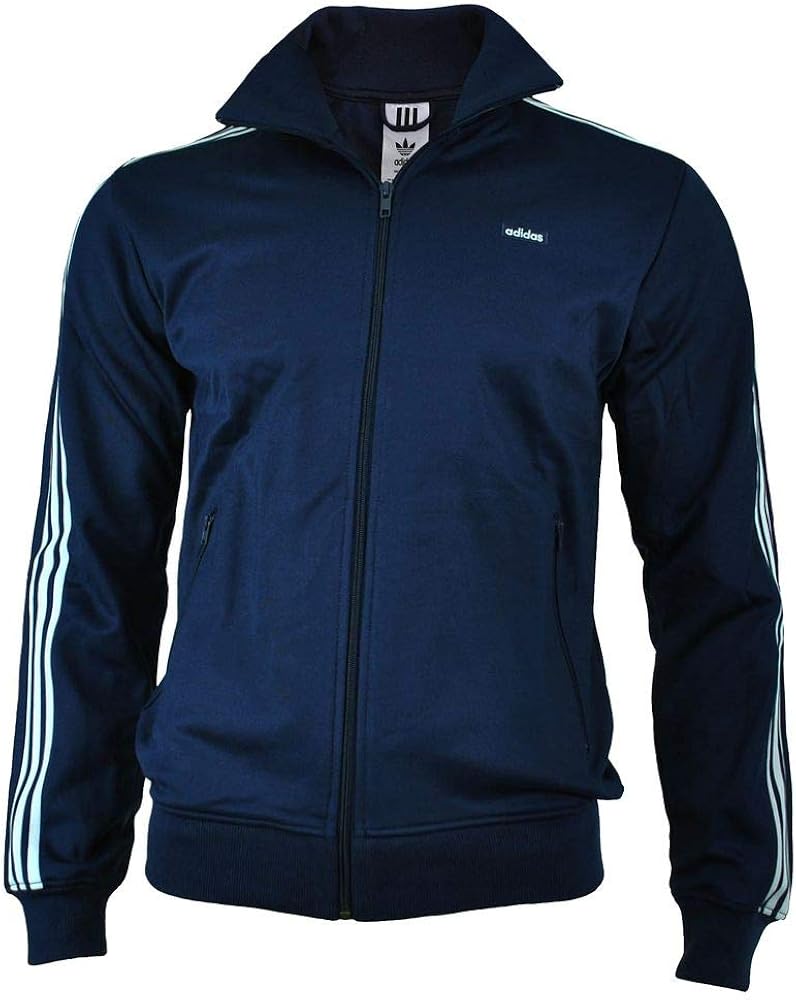 adidas Originals Mens Mens Beckenbauer Track Top in Navy - S: Amazon.co.uk: Clothing