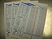 150 Triple Score Sheets Pads Cards