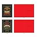 10 Assorted 'Chalk Up Another Holiday' Christmas Cards with Envelopes 4 x 5.12 inch, Season's Greetings Cards with Colorful Chalkboard Quotes, Stationery for Holidays, New Year, Parties M2297
