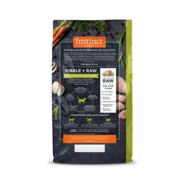 Instinct Raw Boost Healthy Weight Grain Free Recipe with Real Chicken