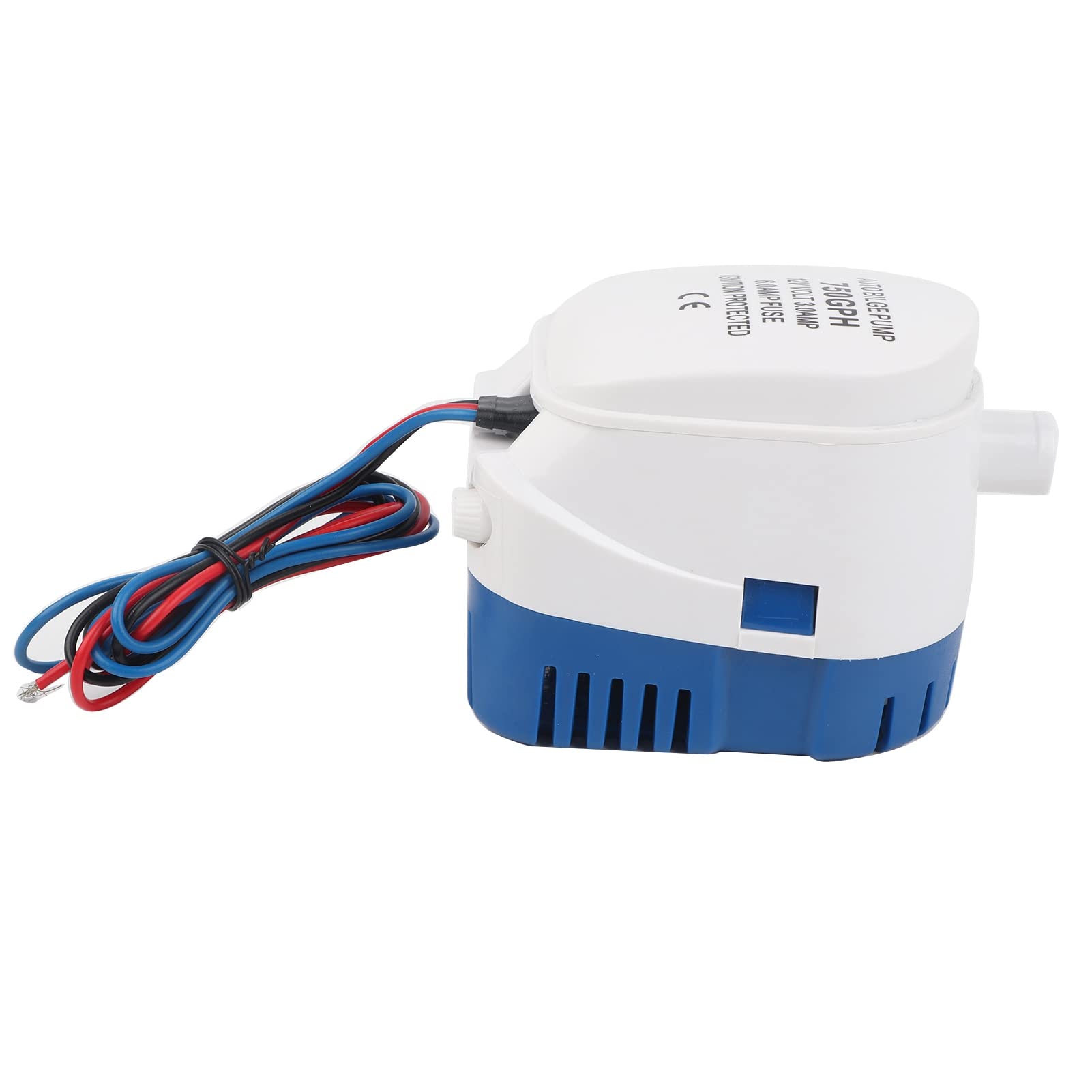 Ausla Marine Bilge Pump, 750 GPH, 12V Automatic with Float Switch, Submersible Boat