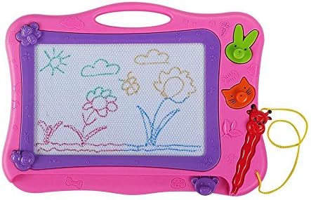 MIMINUO Erasable Color Magnetic Drawing Board , Kids Drawing Board Doodle Sketch Writing Board Learning Toys for Children's Gift