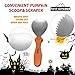 Halloween Pumpkin Carving Kit, G-TING 4 Piece Sturdy Stainless Steel Tool with 10 Pcs Pumpkin Carving Pattern Halloween Professional Pumpkin Stencils Kit or Jack-O-Lanterns