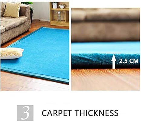 Qweshtu Les Enfants Plein De Velours Epaississement De Couverture Des Tapis Tapis Enfants Antiderapante Tatami Pour Agrandir Jouer Tapis Salon Molleton De Corail Bleu 160x230cm La Chambre Du Bebe Tapis Accessoires Et Decorations Eng Bouldermicrofinance Org