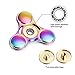 Transy Spinner Fidget Toys Hand Rotor High Speed 2-8 Minutes EDC Focus Toy For Killing Time,No Chemical lead,No mercury. (Rainbow)
