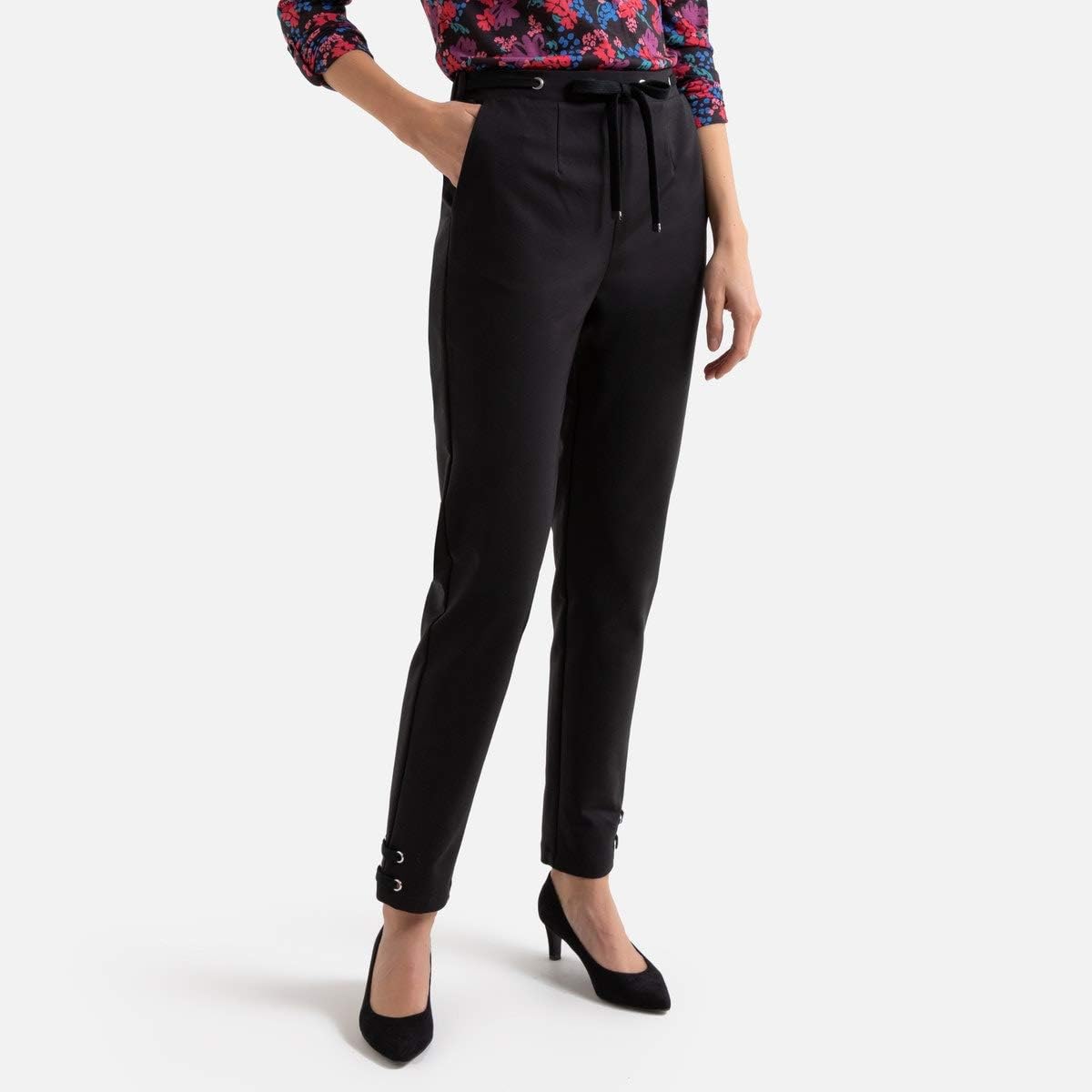 ladies ankle grazer trousers