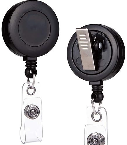 Portatarjetas De Identificación De Alta Calidad, Carrete De Insignia