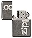 Zippo Logo Black Ice Pocket Lighter