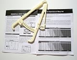 Body Fat Tester Calipers With Manual & Body Fat Charts Keep Slim