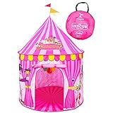 Play Tent For Kids: Vibrant Pink’ Toy Circus Tent In Sturdy Carrying Bag| Durable, Lightweight & Portable Kids’ Tent For Indoor & Outdoor Use| Easy Setup & Storage| Great Gifting Idea
