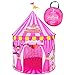 Play Tent For Kids: Vibrant Pink’ Toy Circus Tent In Sturdy Carrying Bag| Durable, Lightweight & Portable Kids’ Tent For Indoor & Outdoor Use| Easy Setup & Storage| Great Gifting Idea
