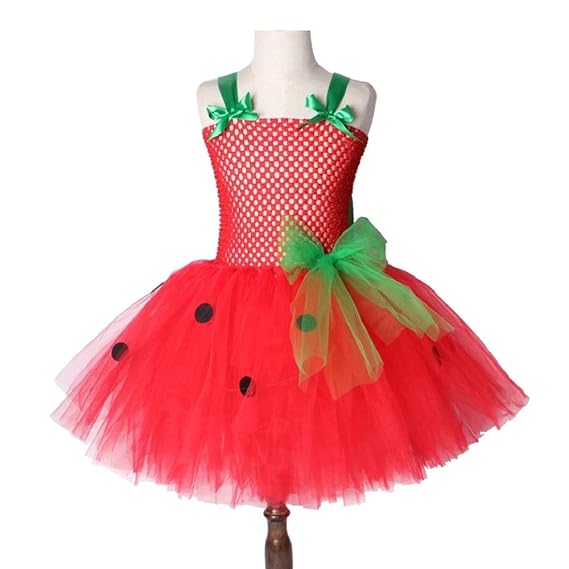 strawberry baby frocks
