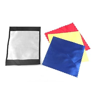 Crazy-Store Magical Color Changing Cloth Bag Stage Magic Props with 3 Silk Scarves