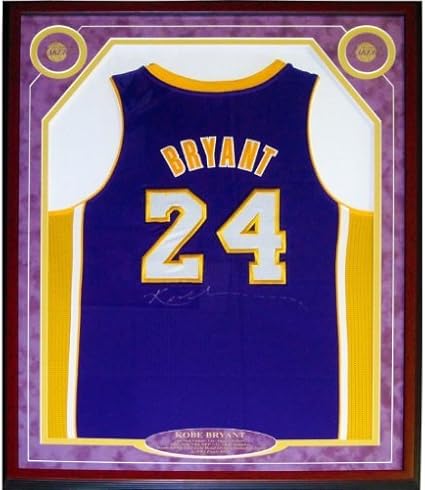 Kobe Bryant Autographed Framed Los Angeles Lakers Authentic Purple Jersey At Amazon S Sports Collectibles Store