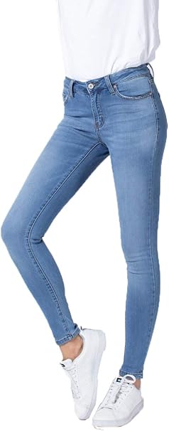 Amazon Com Kan Can Kc7085 Pantalones De Mezclilla Para Mujer