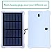 Solar Bulb Lights for Indoor Outdoor, PRODELI Portable LED Light Dusk to Dawn Solar Lamp for Camping Tent Fishing Hiking Chicken Coop Shed Lighting [150LM 1600mA]