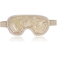 NEWGO Cooling Eye Mask Cold Eye Mask for Dry Eyes, Gel Eye Mask Ice Eye Mask Frozen Reusable Eye Ice Pack Cold Eye Compress for Eye Surgery, Skin Care - Champane