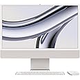 Apple iMac 24" with Retina 4.5K Display, M3 Chip with 8-Core CPU and 8-Core GPU, 16GB Memory, 512GB SSD, Silver, Late 2023