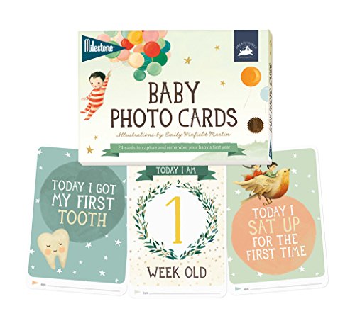 Milestone - Baby Photo Cards Dream World by Emily Winfield 