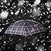 Vinrella Water Bottle Umbrella, Black Plaid